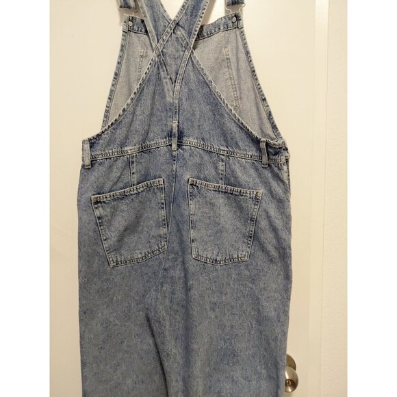 We The Free People Ziggy Denim Overalls Light Wash Blue Medium - Picture 8 of 8